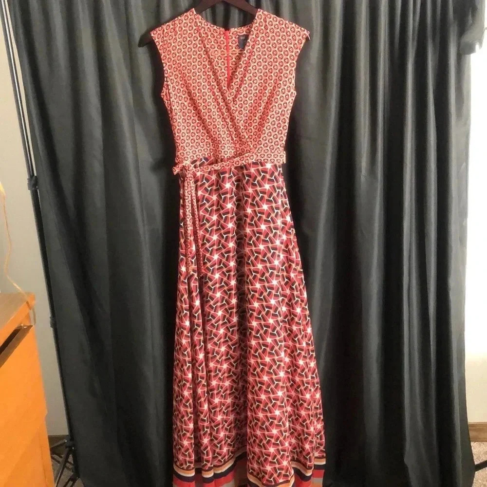 Just Taylor‎ coral Maxi Dress 2